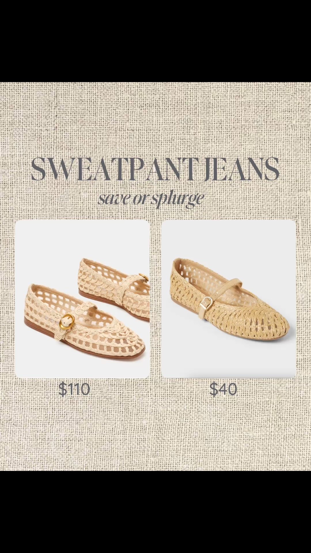 Save or splurge spring Mary Jane flats  