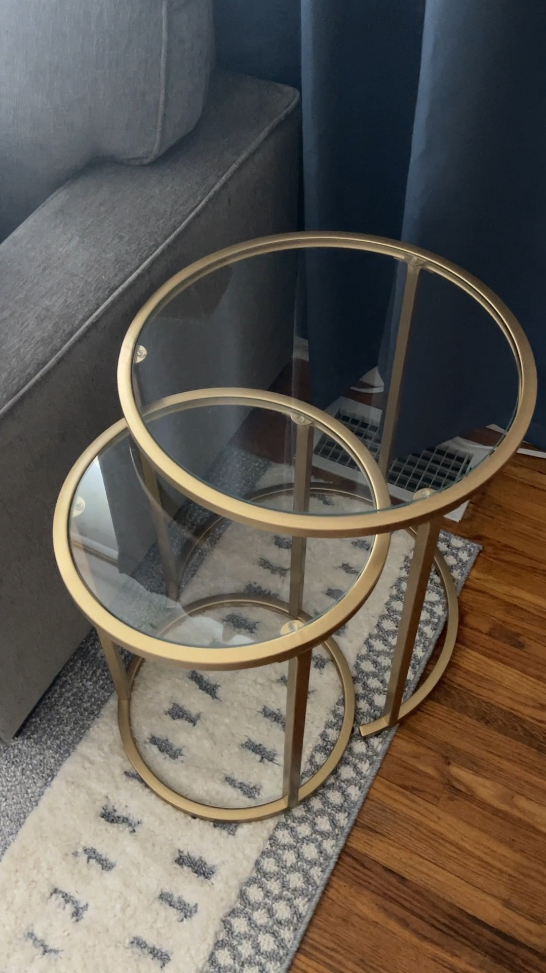 Nested end tables. $45 for both! 

#LTKHome #LTKFindsUnder50 #LTKFindsUnder100