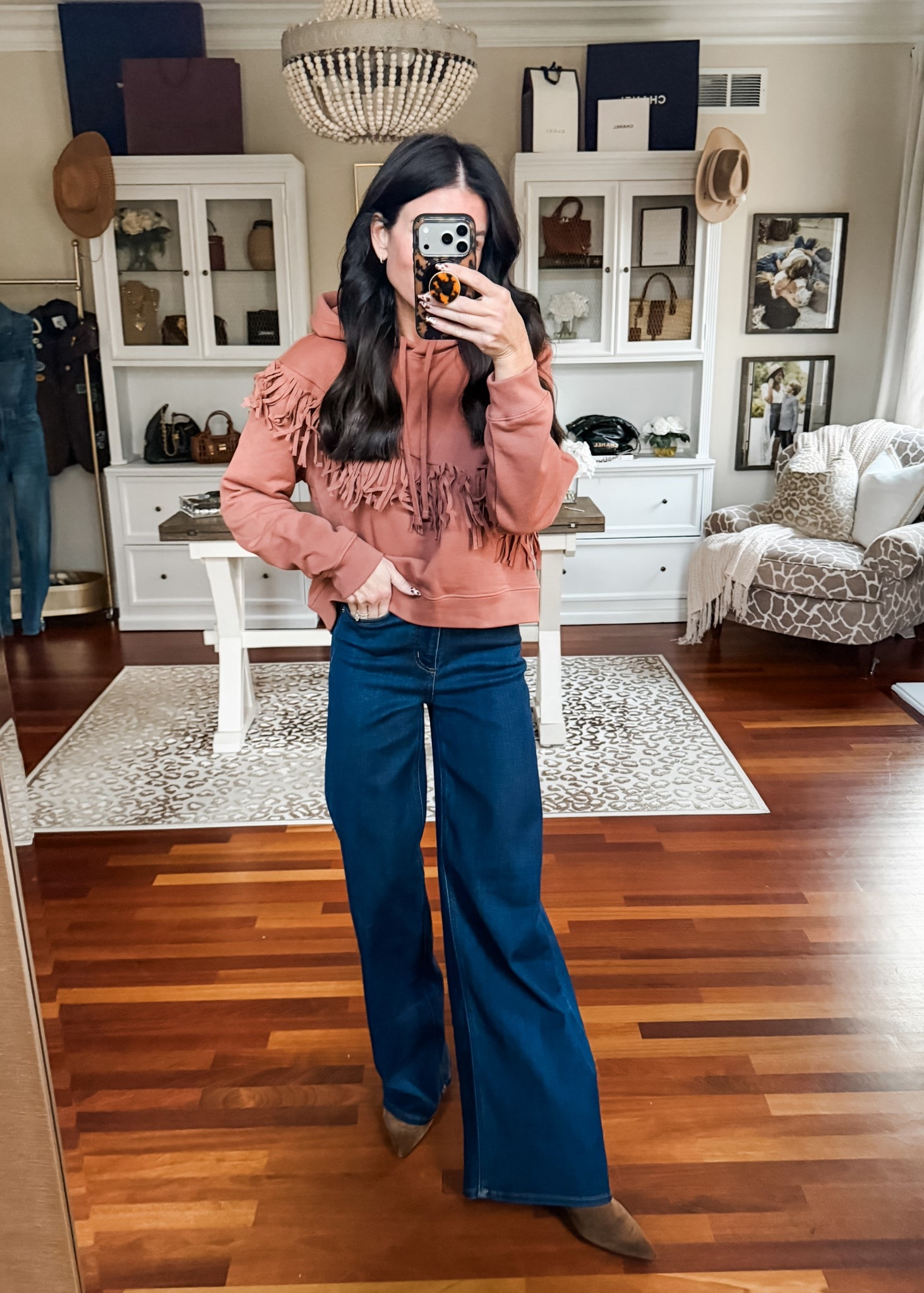 Love this fringe Anthro hoodie on major sale! Wearing a small 

#LTKSaleAlert #LTKFindsUnder50 #LTKFindsUnder100