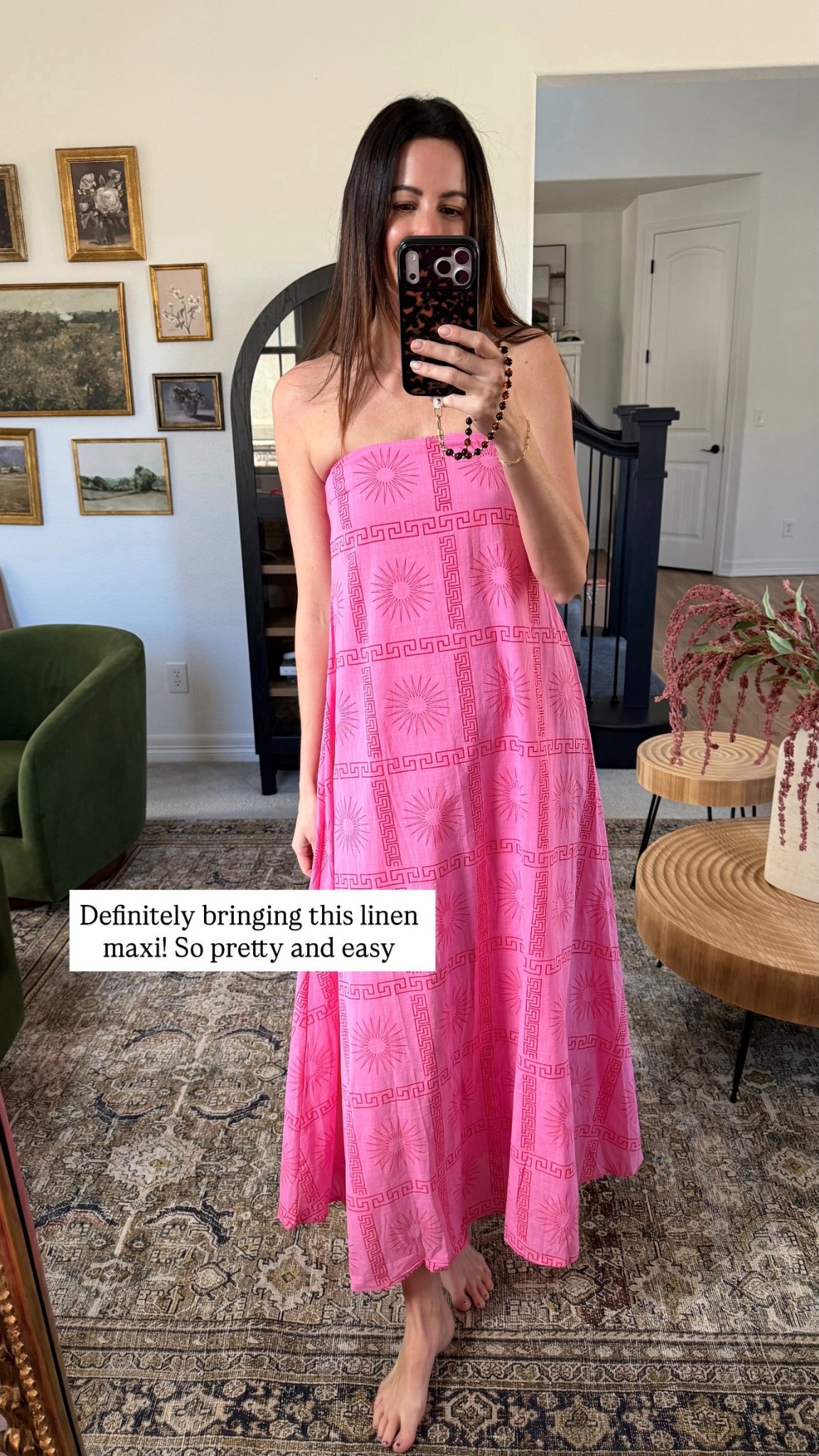 This linen maxi is a no brainer! So cute and easy to wear! I am wearing an XS. 

#LTKootd #LTKgrwm #LTKTall