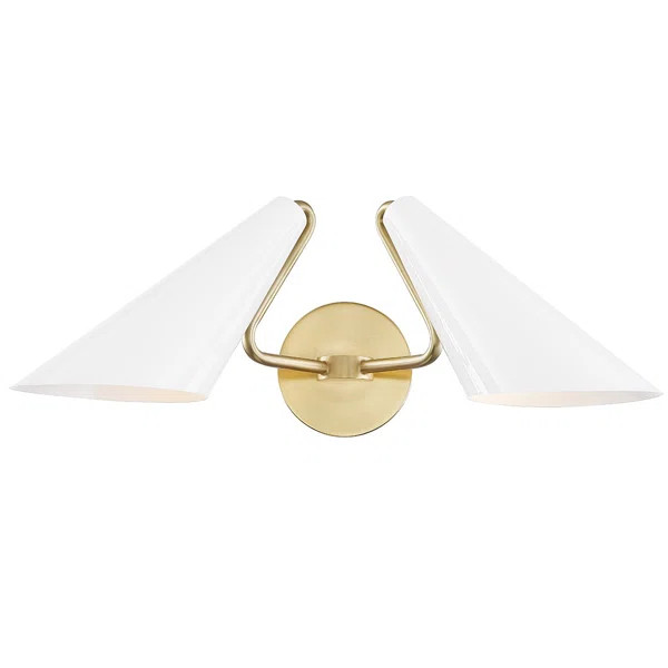 Ryshon 2 - Light Dimmable Armed Sconce | Wayfair North America