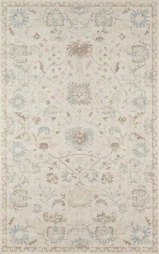 Momeni Anatolia Wool and Nylon Area Rug, 7'9" X 9'10", Beige | Amazon (US)