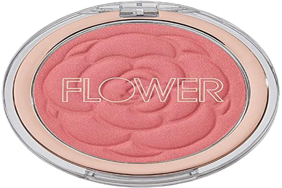 FLOWER BEAUTY Pots Powder Blush Smooth Silky Skin Tone Enhancing Soft Satin Finish Makeup, Warm H... | Amazon (US)