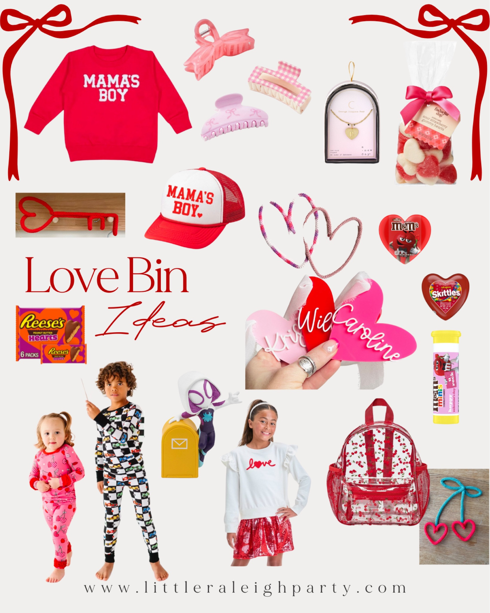 All the things going into my love bins (Valentine’s bins/ baskets) this year! This year I’m using the cherry backpack as my daughter’s “bin". 



#LTKSeasonal #LTKFamily #LTKKids