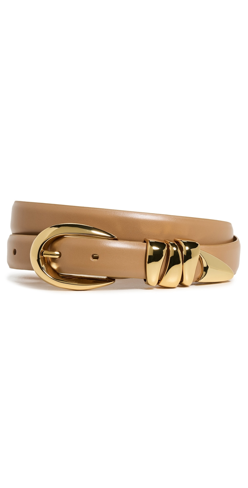 Madewell Triple Metal Keeper Belt Desert Camel S | Shopbop