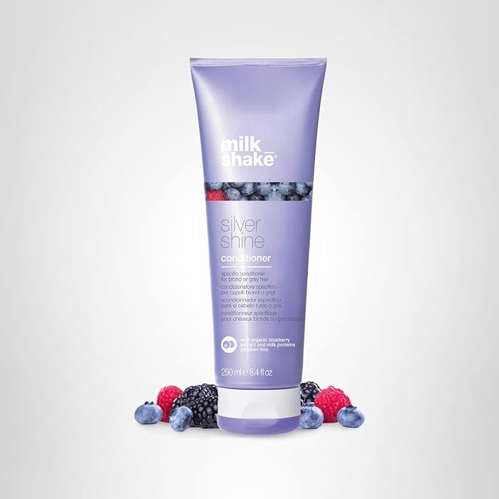 milk_shake Silver Shine Purple Conditioner for Blonde Hair - Blonde Toner for Brassy Hair | Amazon (US)