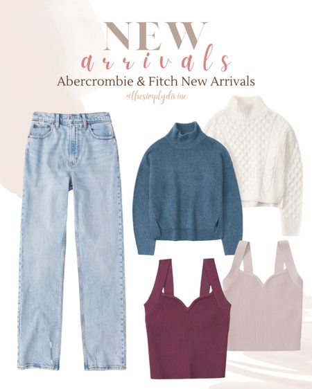 These new Abercrombie & Fitch arrivals are going fast! So cute. 😍🛒

| Abercrombie | sale | new | style | sweater | jeans | under 100 |

#LTKsalealert #LTKstyletip #LTKunder100