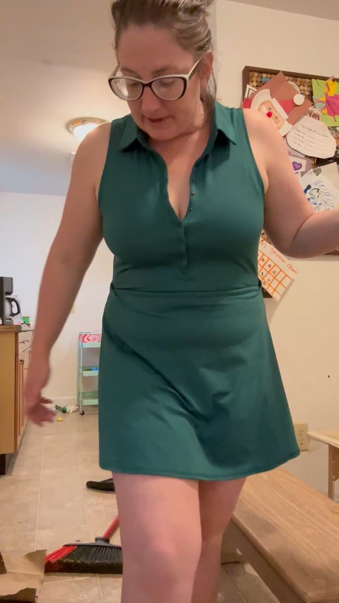 Live from breakfast - this dress is the perfect summer mom bod outfit. It’s flattering and functional. Just add your favorite shoes to go from playground to brewery. 

Wearing an XL at 5’3 and 184lbs.

Update: this is $35

#LTKMidsize #LTKStyleTip #LTKBeauty