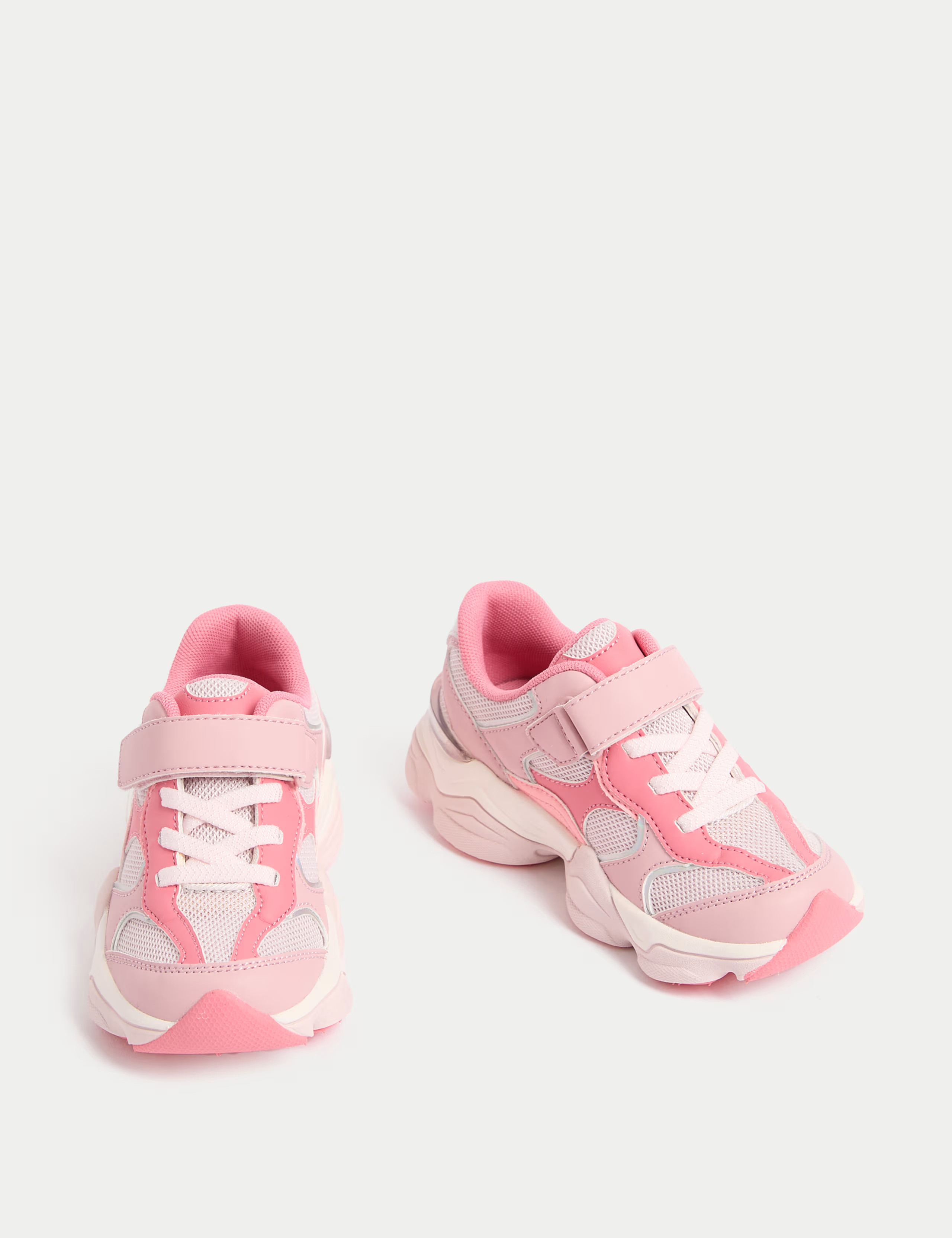 Kids' Chunky Freshfeet™ Riptape Trainers (4 Small - 3 Large) | Marks & Spencer (UK)
