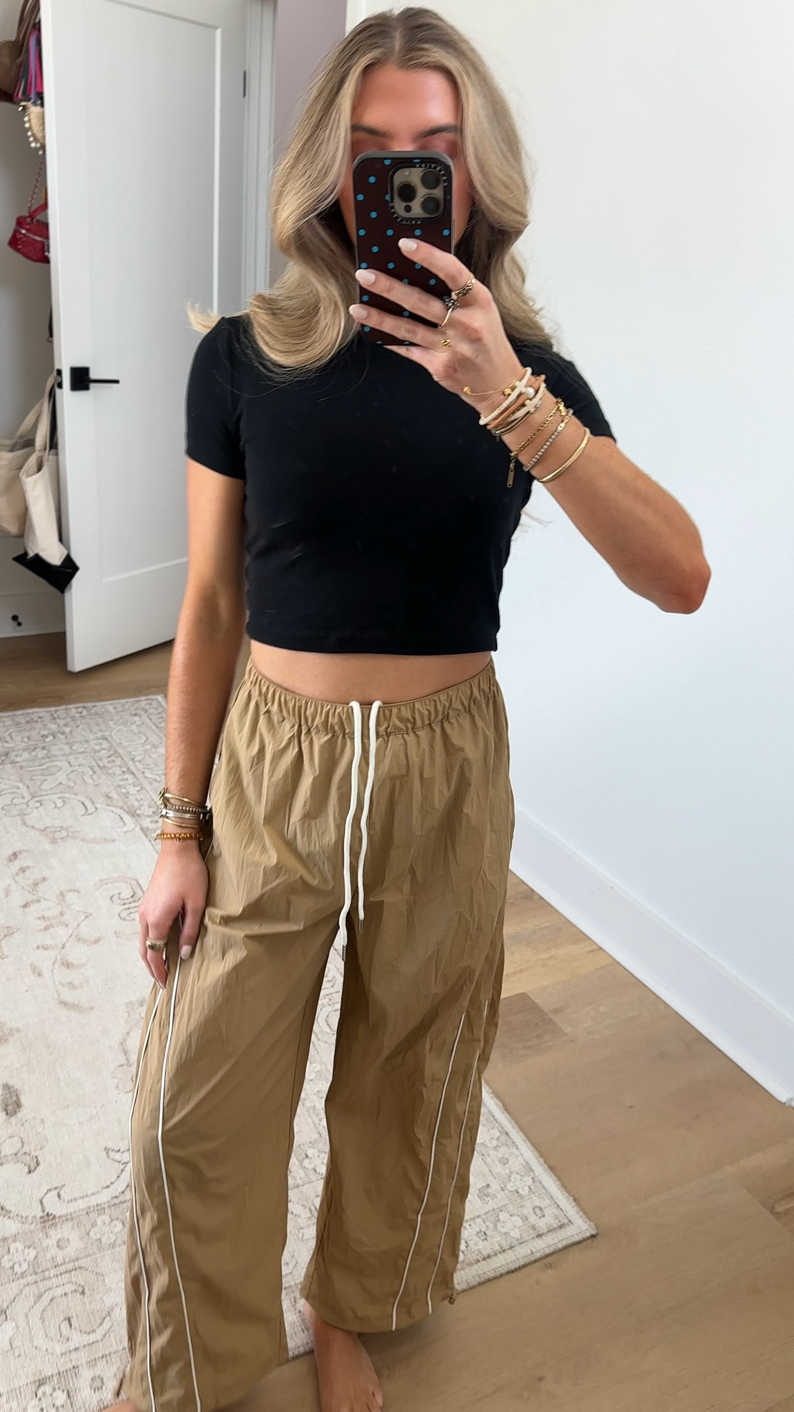 Amazon size small SeekMe Women's Wide Leg Track Pants Baggy Drawstring Waist Lightweight Casual Hiking Athletic Sweatpants

#LTKootd #LTKSeasonal #LTKSaleAlert