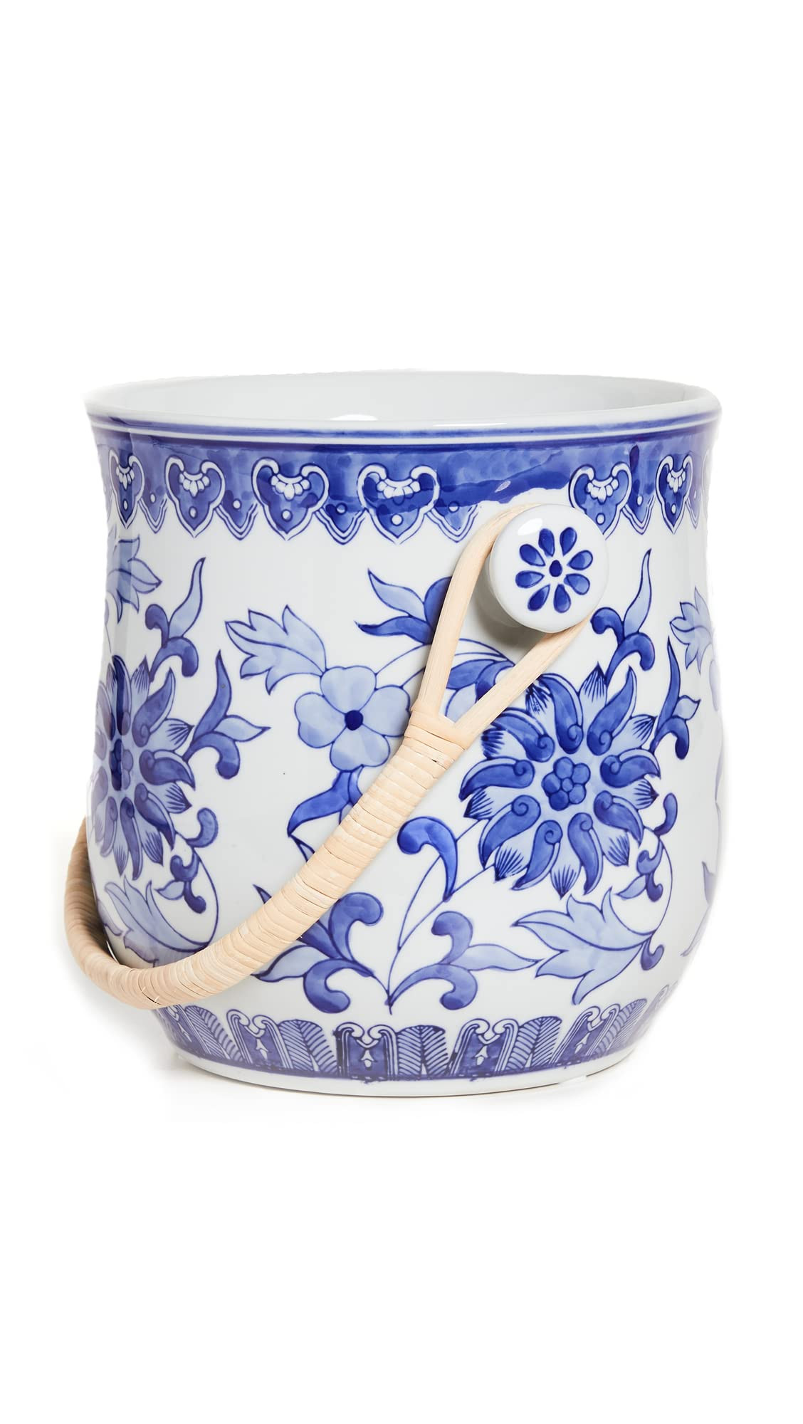 Two's Company Inc. Two's Company Canton Collection Wine Bucket, White, One Size | Amazon (US)