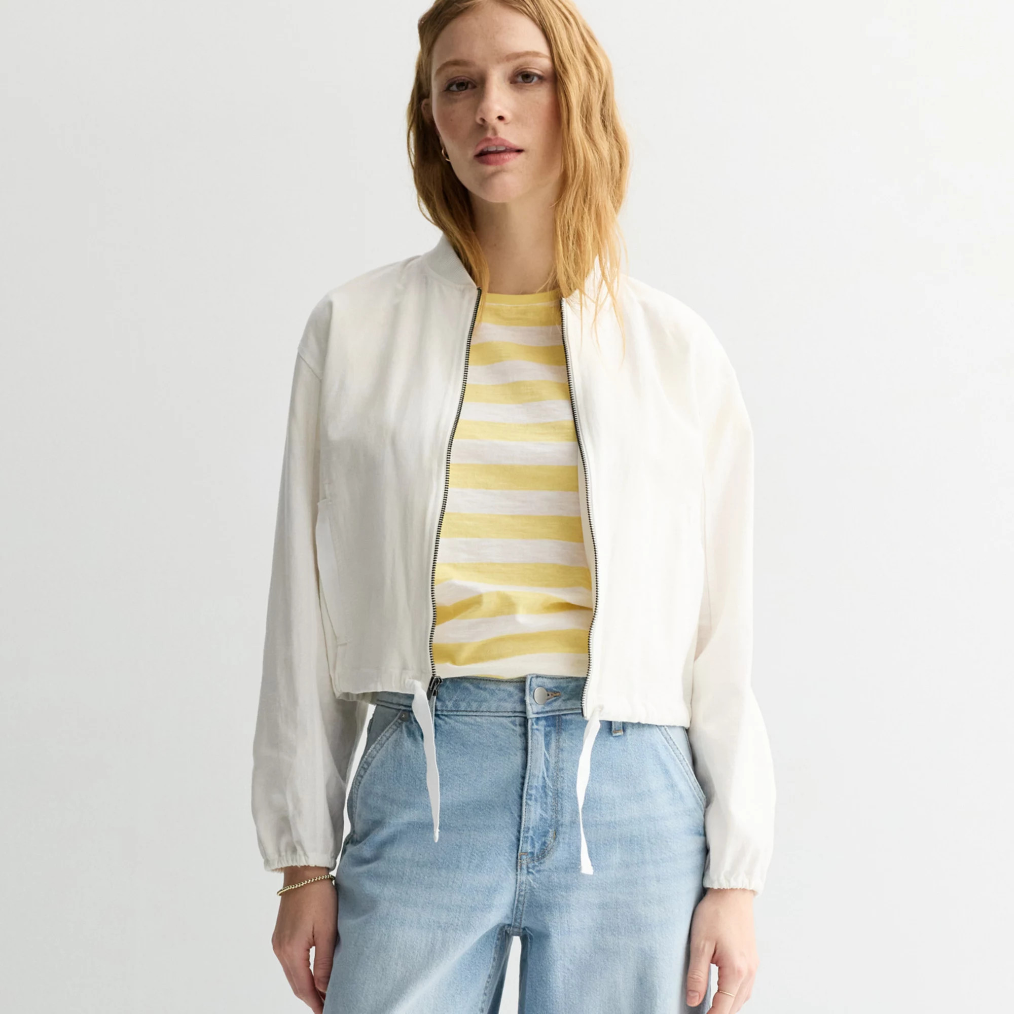 Petite Sonoma Goods For Life\u00ae Relaxed Bomber Jacket | Kohl's