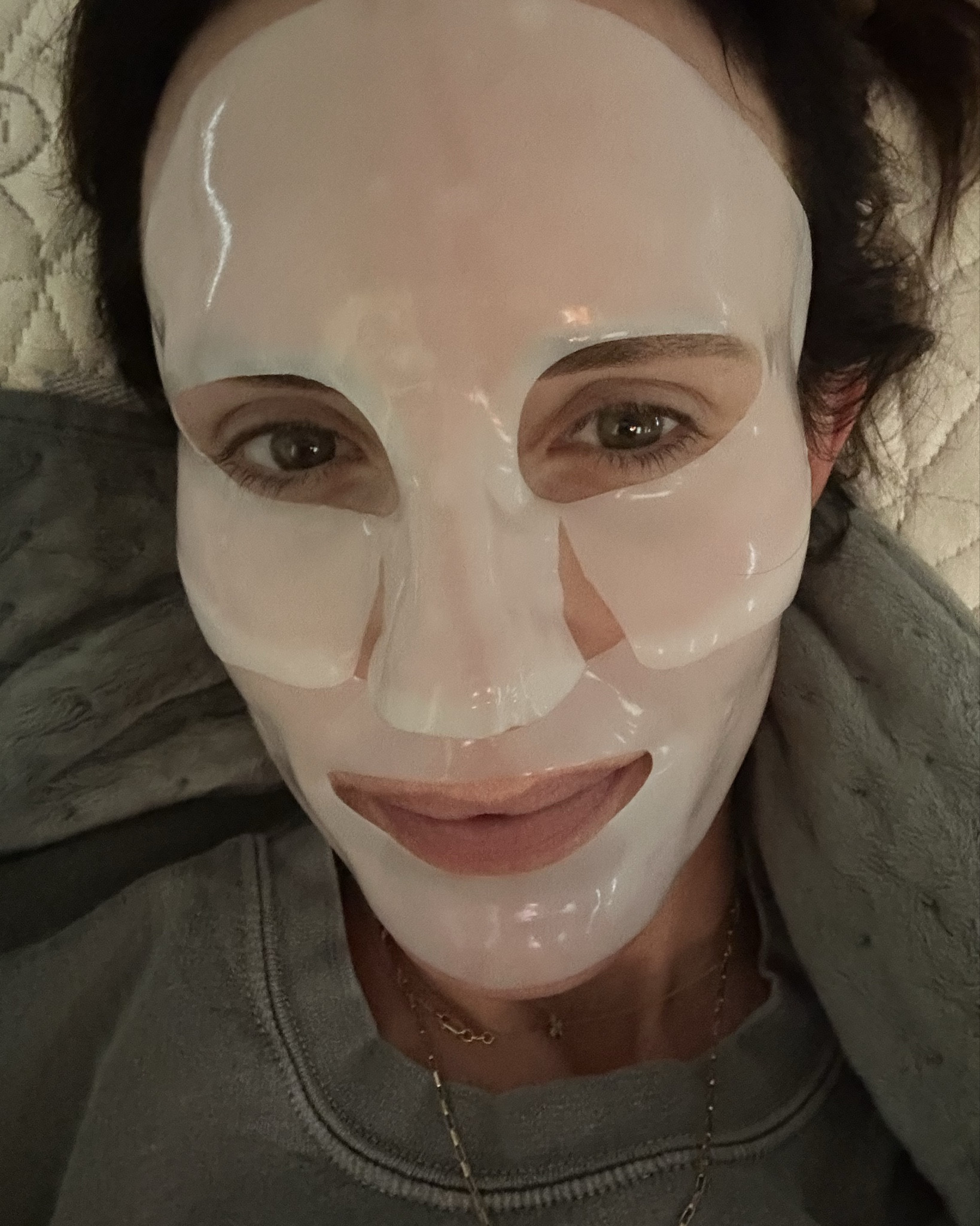 my favorite mask is on sale today! leave it on for 3-4 hours or over night. dries translucent, then peel it off and your skin is moisturized and glowing! 

#LTKOver40 #LTKFindsUnder50 #LTKBeauty