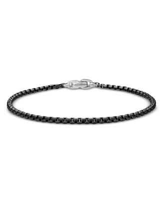 Box Chain Bracelet with Stainless Steel and Sterling Silver, 2.7mm | Bloomingdale's (US)
