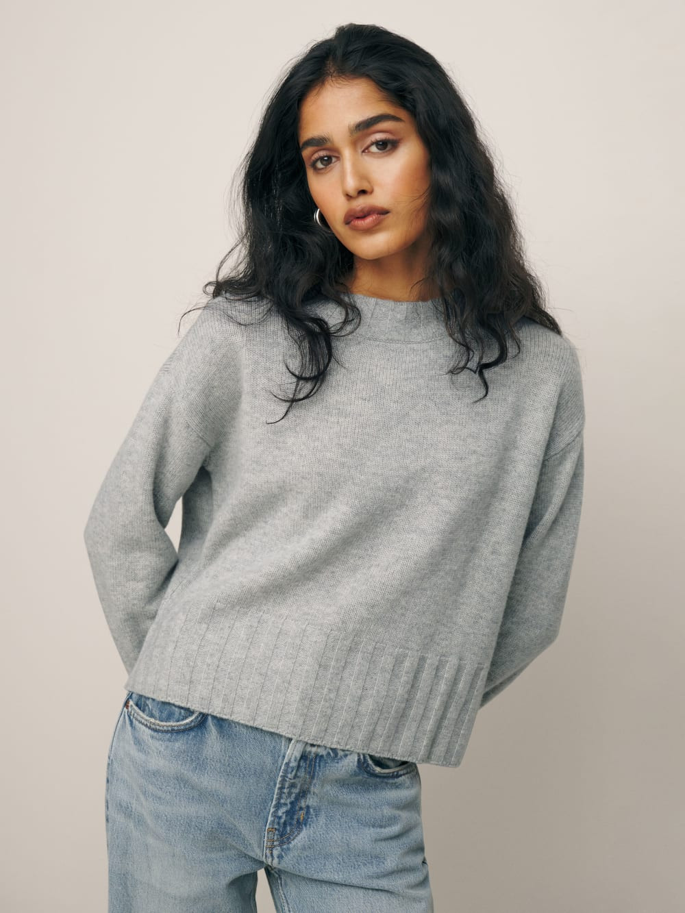 Mer Regenerative Wool Sweater | Reformation (Global)