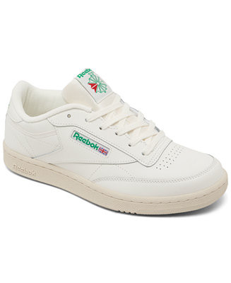 Reebok Big Kids Club C 85 Vintage-like Casual Sneakers from Finish Line - Macy's | Macys (US)