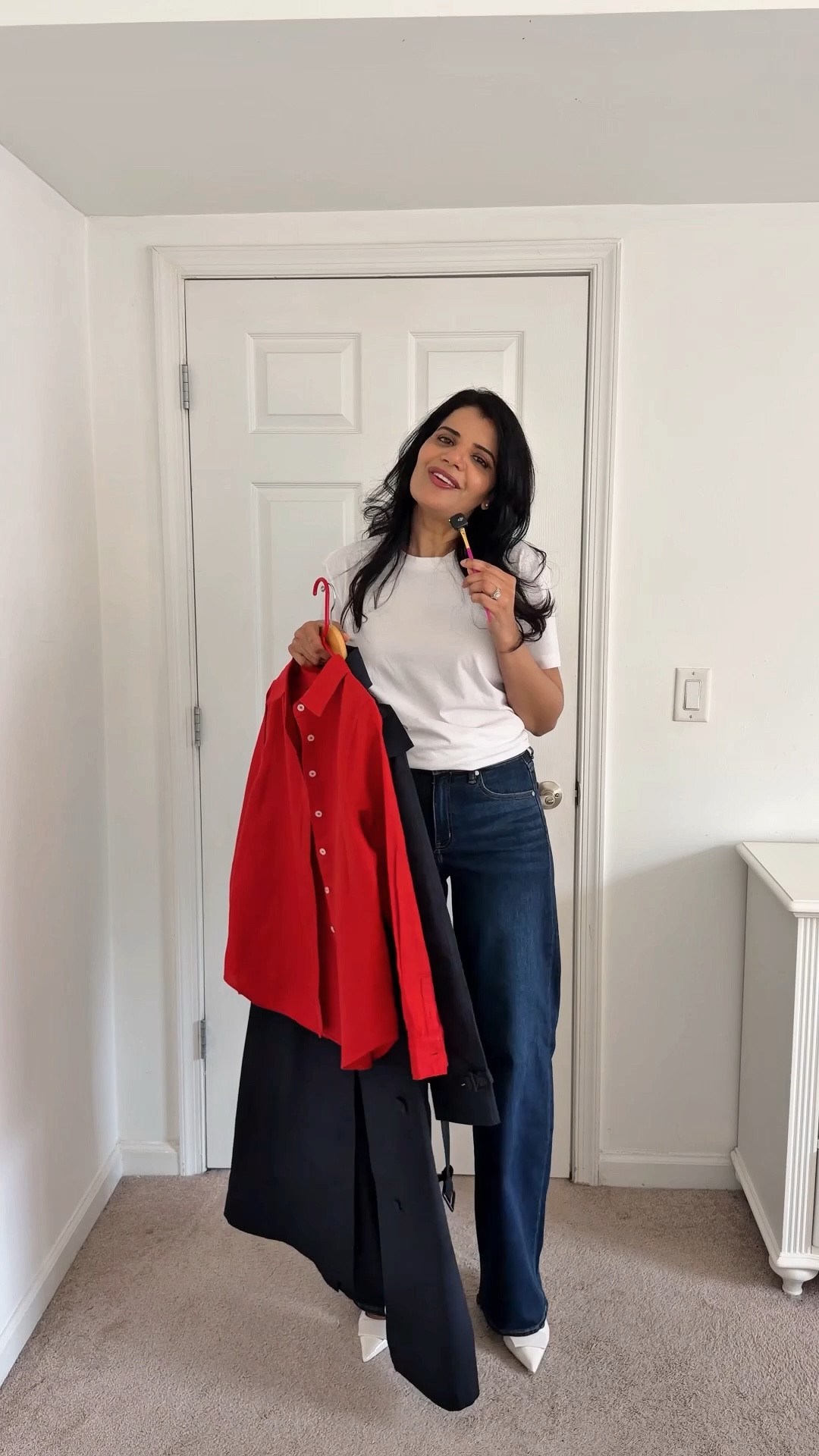 Quince makes the best ejected basics- great quality and price and the fit of each piece is just perfect!! Use my discount code INFG-26STYLEDELIGHTS10 for 10% off the first order!