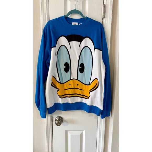 Authentic Disney Parks Donald Duck 90th Anniversary Sweatshirt | Poshmark