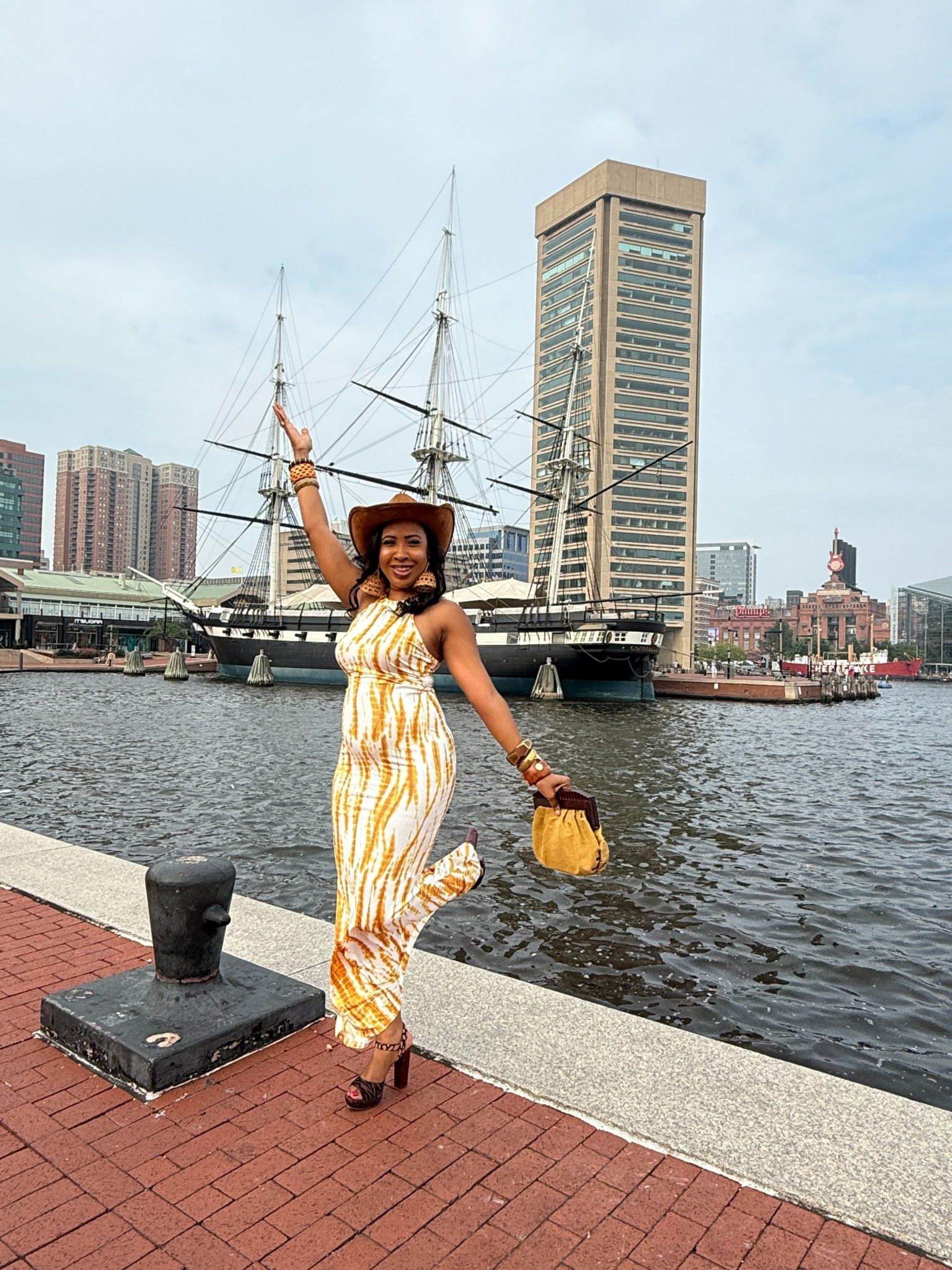 Comfy, cute, and a little bit spicy 🌶️💫 Rocking my summer uniform: tie-dye maxi, animal print heels, and a cowgirl hat that does all the talking. Southern flair meets street stare 💃🏽🌈 #ShoppedTheCloset #OutfitInspo #StatementSummer

#LTKStyleTip #LTKFindsUnder50 #LTKOver40
