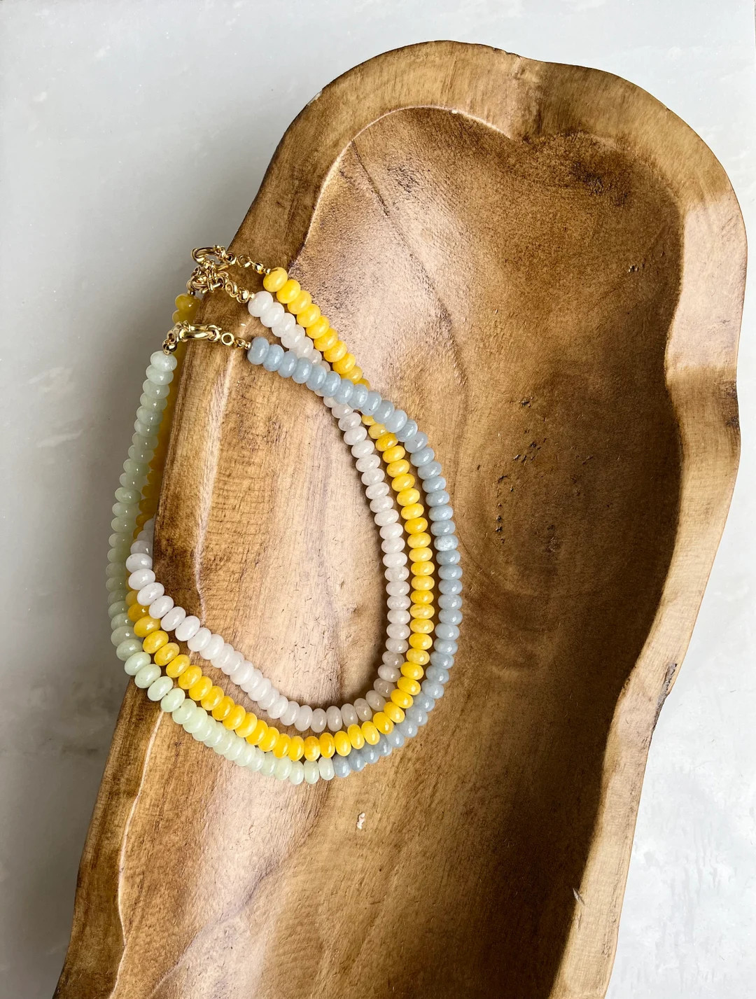 Citrus Collection Gemstone Necklace | Etsy (US)