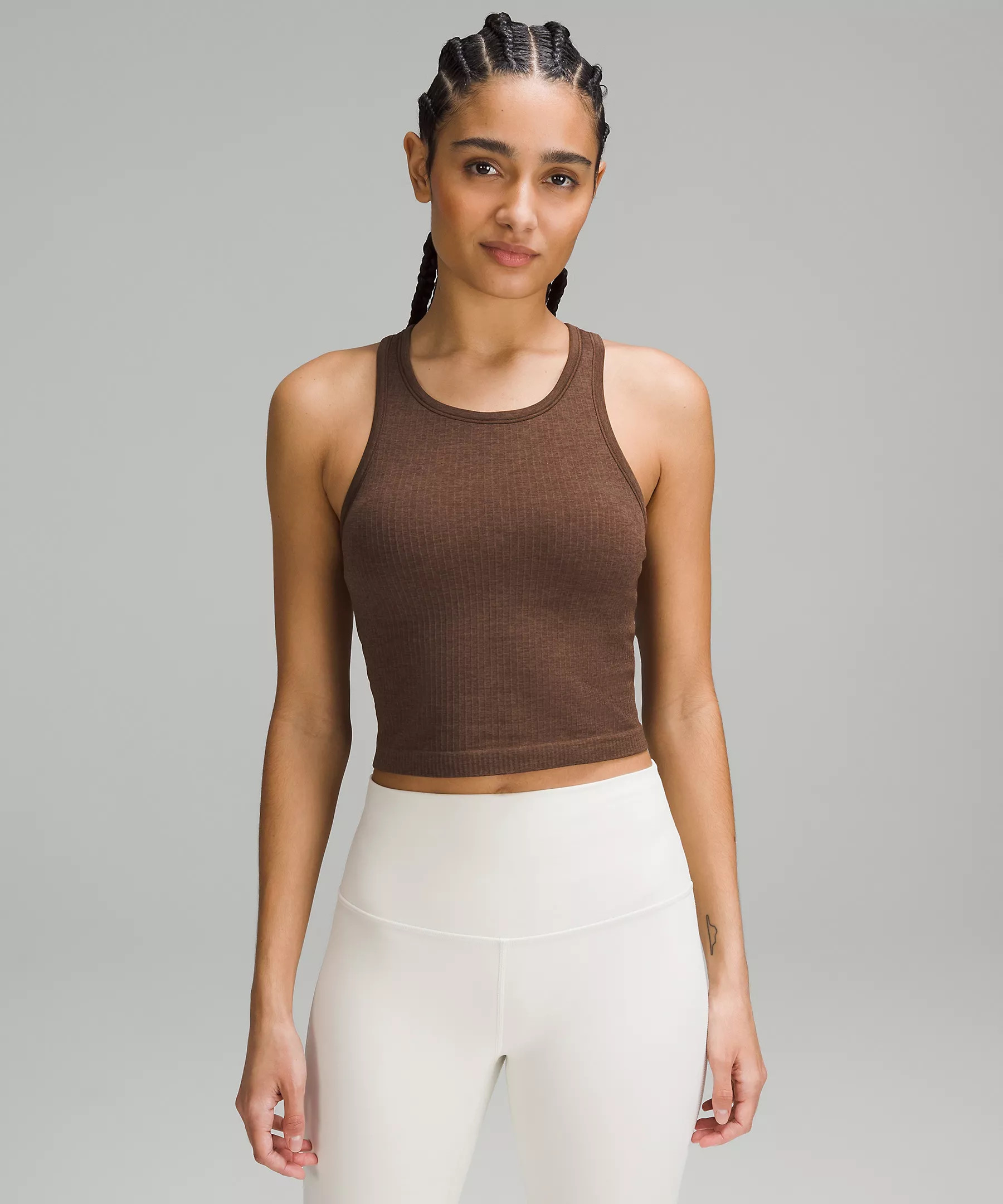 Ebb to Street Cropped Racerback Tank Top | Lululemon (US)