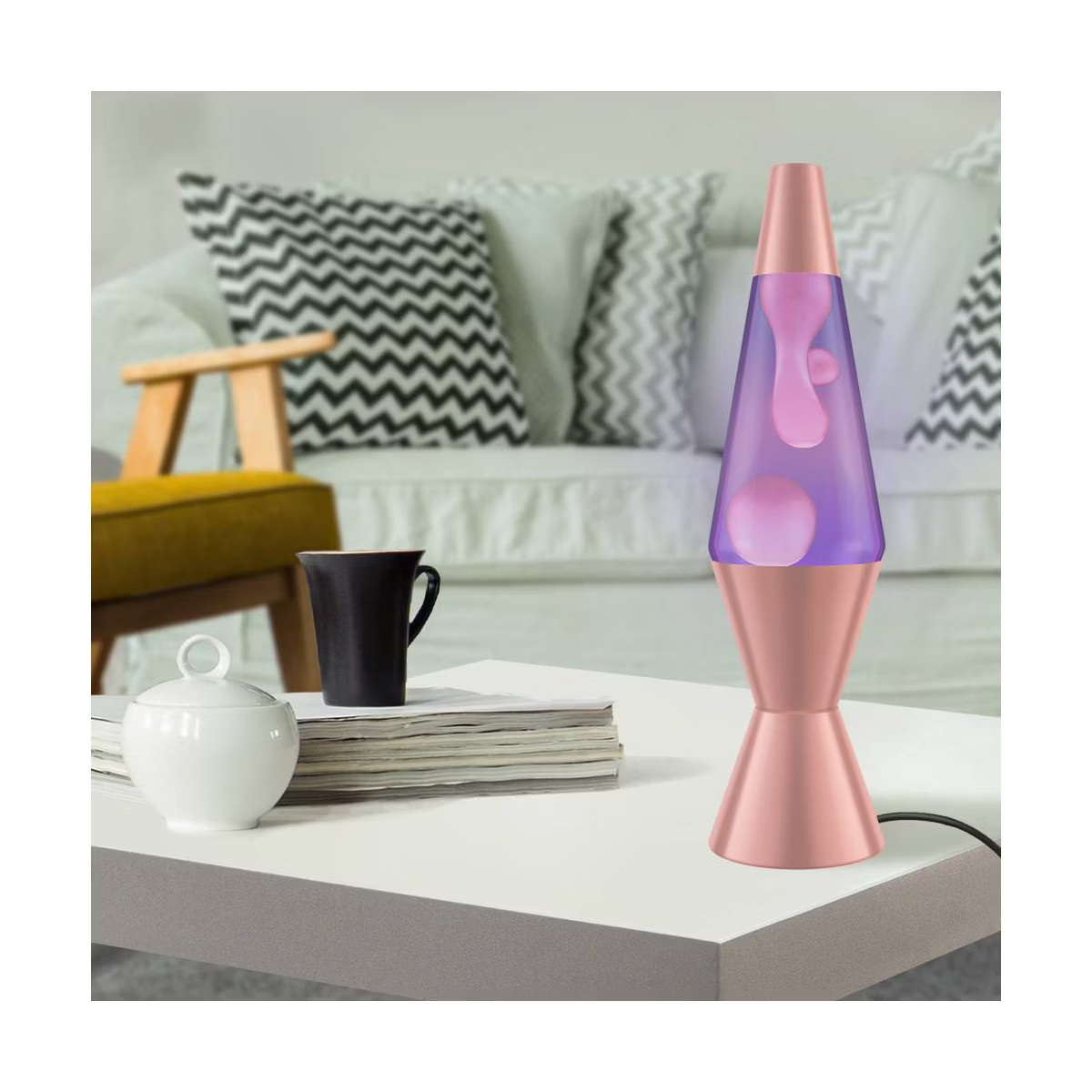 LAVA 14.5” Rose Gold Novelty Table Lamp: Electric Wax Motion Light for All Ages, No Assembly Re... | Target