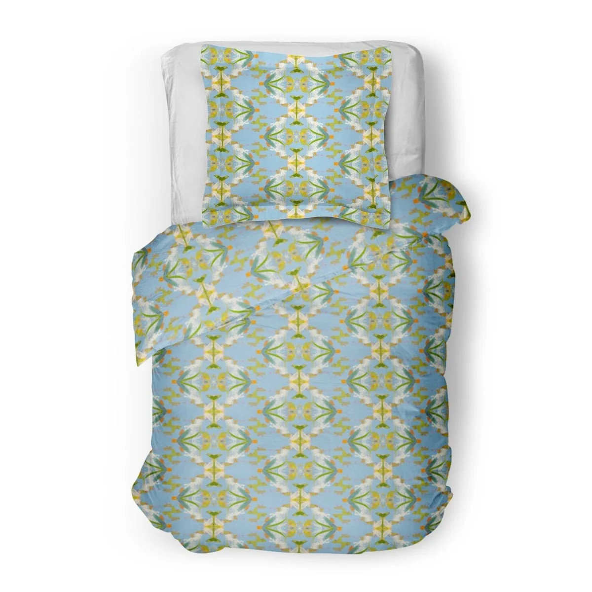 English Garden Blue Dorm Bedding Set, Twin XL | Laura Park Designs