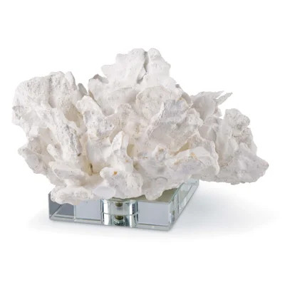 Flower Coral On Crystal Base | Wayfair North America