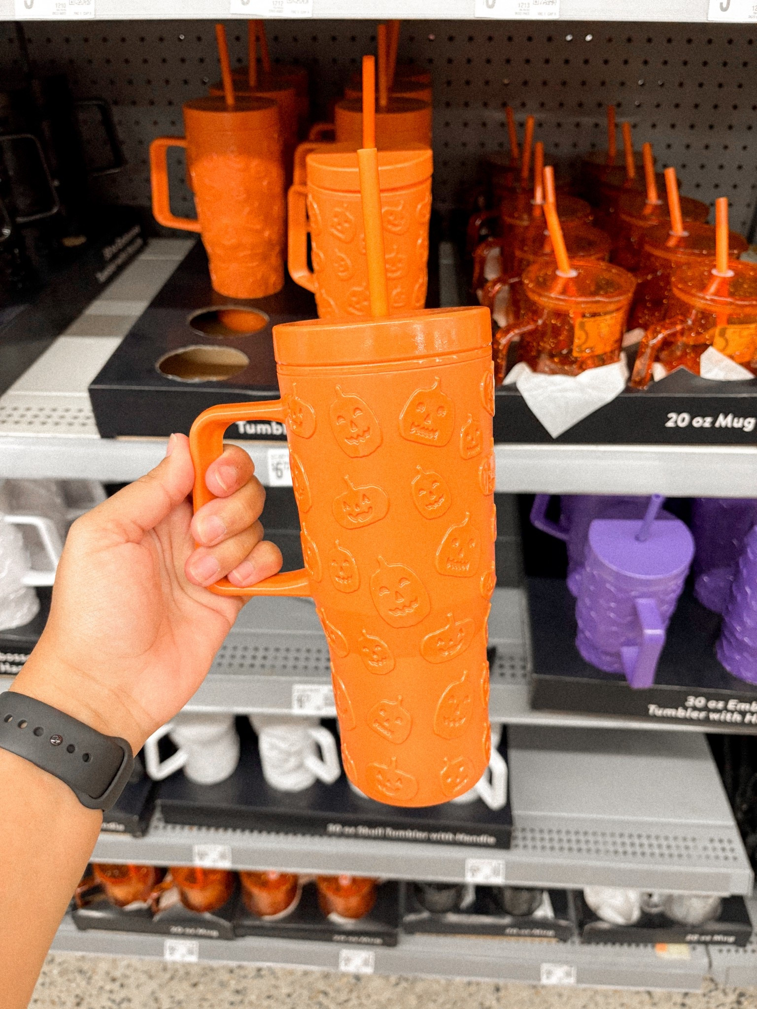Walmart has so many cute tumblers for Halloween! 🎃 
.
Halloween decor, Walmart Halloween, pumpkin mug, ghost mug, Halloween kitchen decor, Halloween tumbler, ghost tumbler, coffee tumbler, Halloween Stanley, Stanley dupe, simple modern dupe, spooky decor, Halloween party, Halloween decorations, trick or treating, Halloween coffee bar

#LTKParties #LTKSeasonal #LTKHome