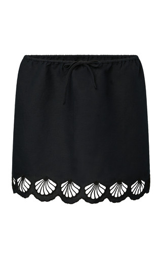 Linen-Blend Mini Skirt | Moda Operandi (Global)