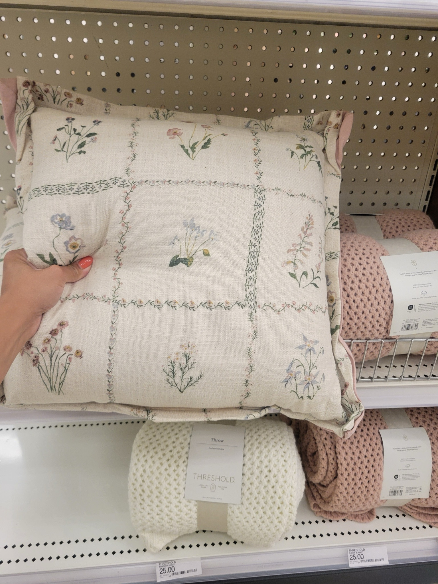 New floral throw pillows. Girls bedroom. Teen little girl finds. Bedding. Throw blanket. Target finds. Home decor and style.  

 #LTKmomlife #LTKHome #LTKKids