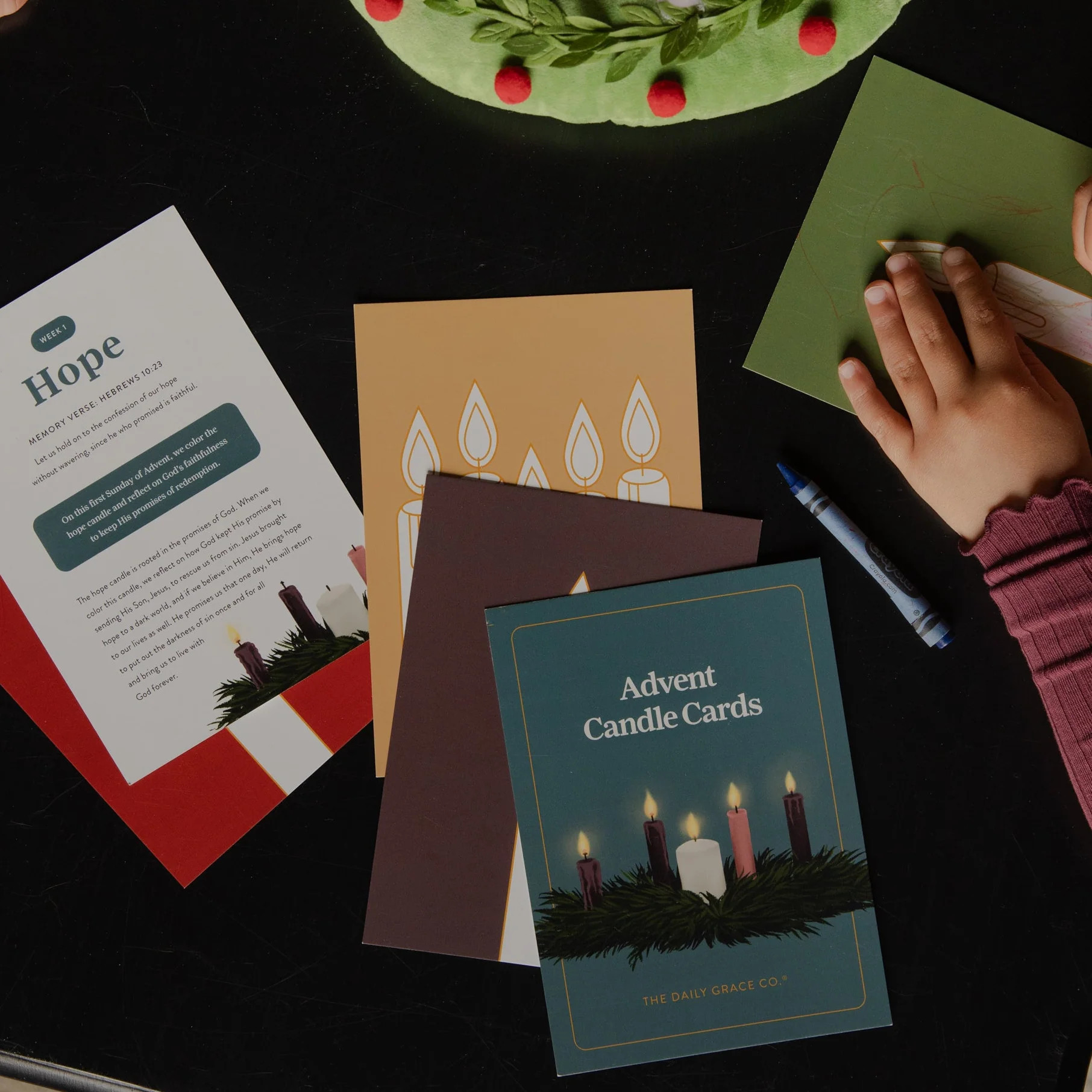 Advent Candle Cards | The Daily Grace Co.