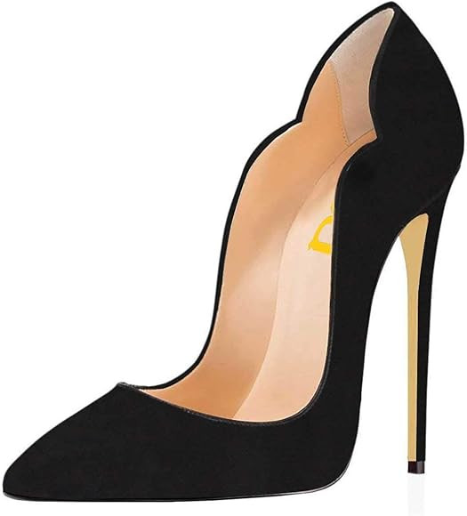 FSJ Women Classic Pointed Toe High Heels Sexy Stiletto Pumps Office Lady Casual Dress Party Prom ... | Amazon (US)