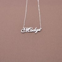 Personalized Name Necklace, Christmas Nameplate, Anniversary Gift | Etsy (US)