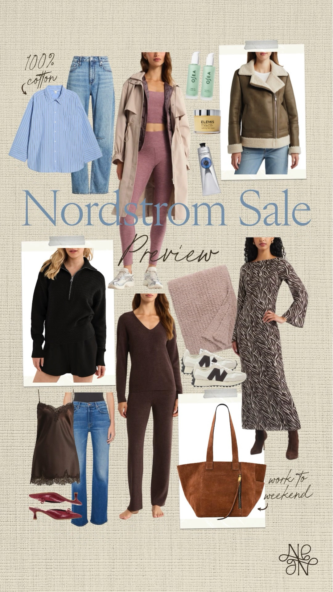 The Nordstrom anniversary sale begins on July 14th and opens to everyone on the 18th!! 🤎 Build your wishlist now with some of my favorite finds! 

Fall outfit, fall fashion, Nordstrom sale, nsale, sweaters, fall shoes, fall dresses, fall jacket, jeans, denim