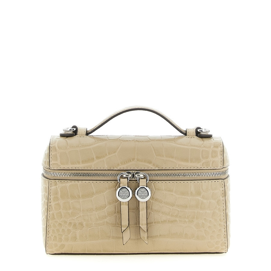 Tory Burch Romy Slim Top Handle Bag  Beige | Jomashop.com & JomaDeals.com