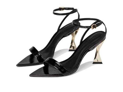 Schutz Women's Elisha Sandals, Black, 6.5 | Amazon (US)