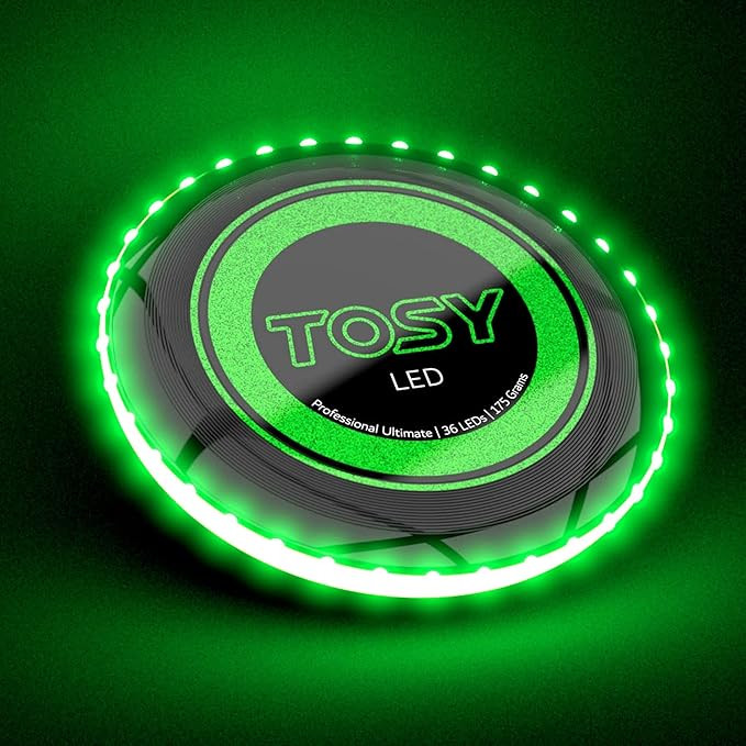TOSY 36 and 360 LEDs Frisbee - Extremely Bright Flying Disc, Smart Modes, Glow in The Dark, Auto ... | Amazon (US)