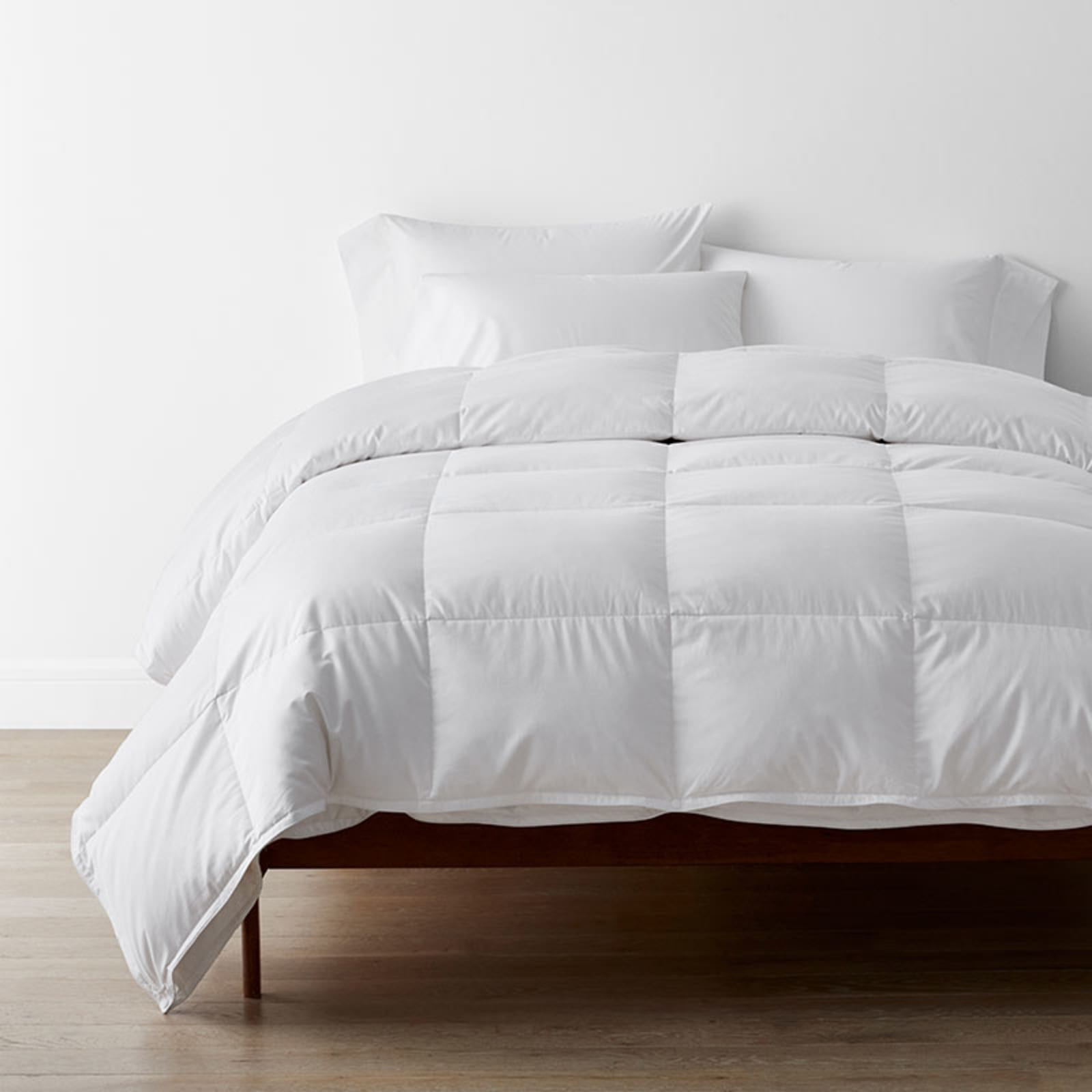 Premium 3-in-1 Down Comforter - White, Queen | The Company Store