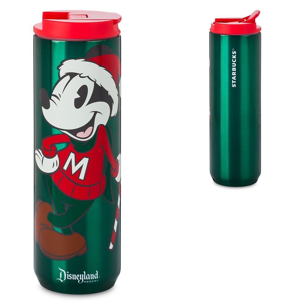 Mickey Mouse Disneyland Stainless Steel Christmas Travel Tumbler | shopDisney