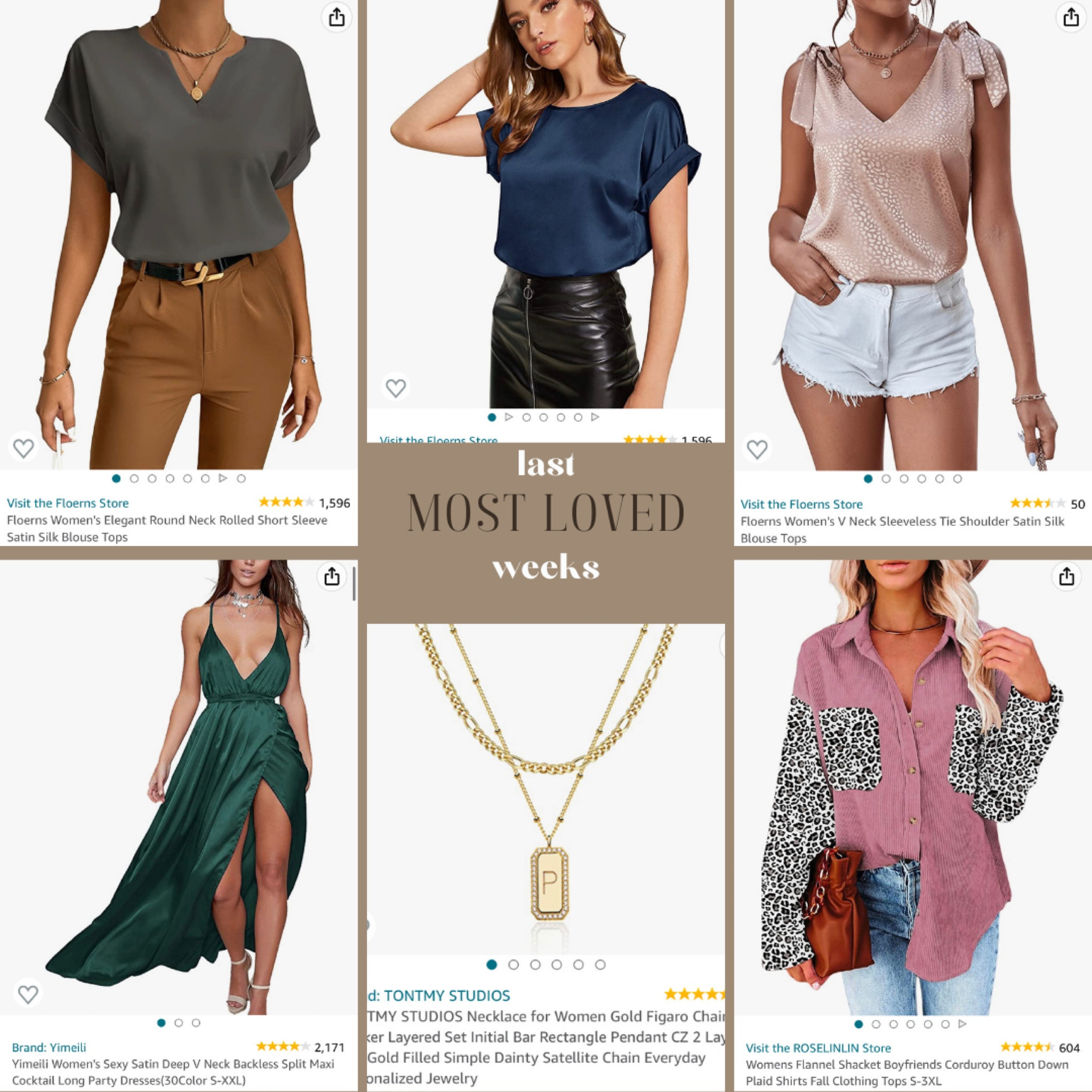 Your most loved from last week 🤍

It’s all linked!

#amazonfashion #founditonamazon #amazon #amazonfinds #affordablefashion  #amazoninfluencerprogram 

#LTKFind #LTKSeasonal #LTKunder50