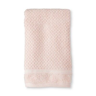 Performance Texture Hand Towel Blush - Threshold™ | Target