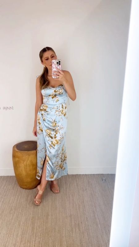 Tried on this little silk dress at Reformation and immediately fell in love! So figure flattering and fit so comfortably! In love!!! It comes in 5 other prints and colors! Linking it here! 

#LTKSeasonal #LTKFind #LTKtravel