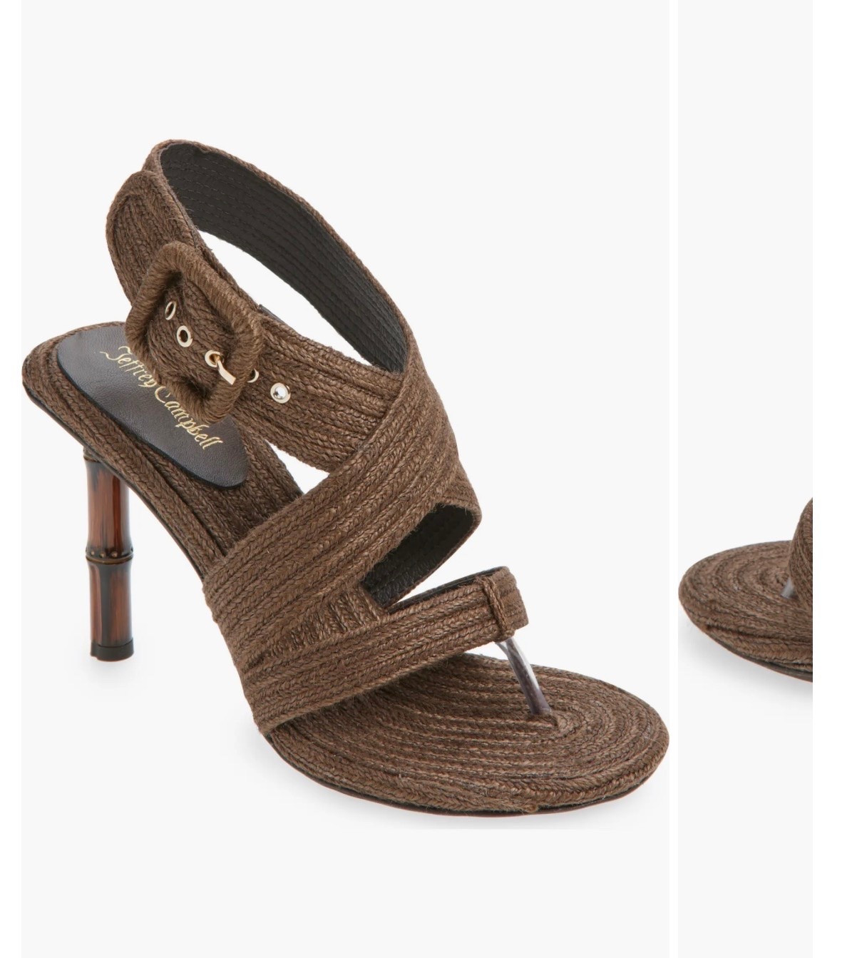 Jeffrey Campbell is know for making a nasty heel! This pair of raffia heels is gorgeous!

#LTKootd #LTKPlusSize #LTKSeasonal
