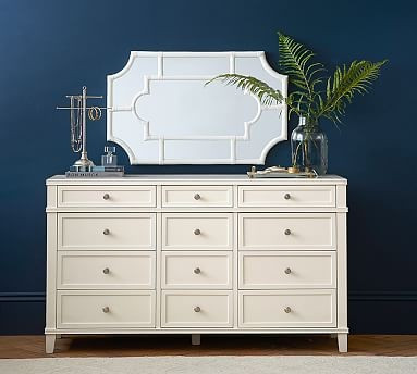 Clara 12-Drawer Wide Dresser | Pottery Barn (US)