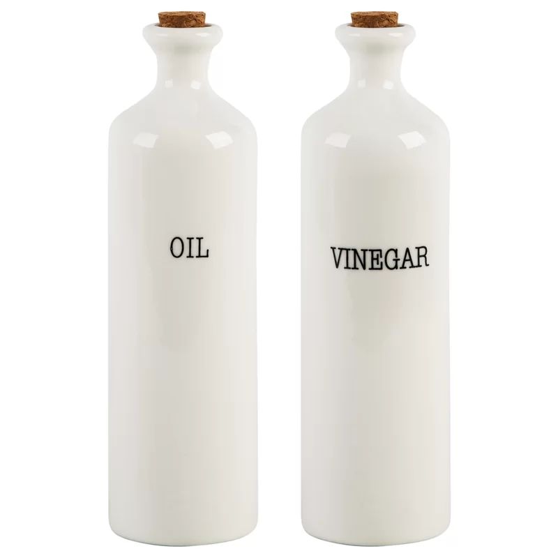 14 Oz. Oil and Vinegar Cruet Set | Wayfair North America