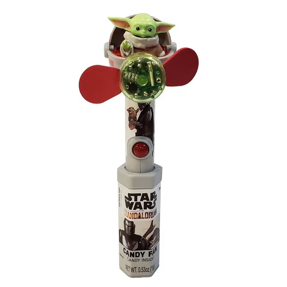 The Child Mandalorian Valentine's Candy Fan - 0.53oz | Target