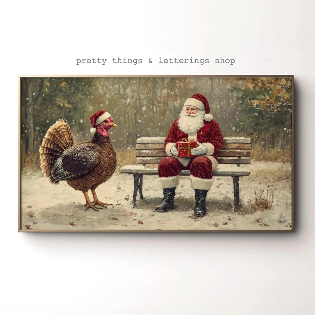 Thanksgiving TV Art | Frame TV Art | Christmas TV Art | Digital Download - Etsy | Etsy (US)