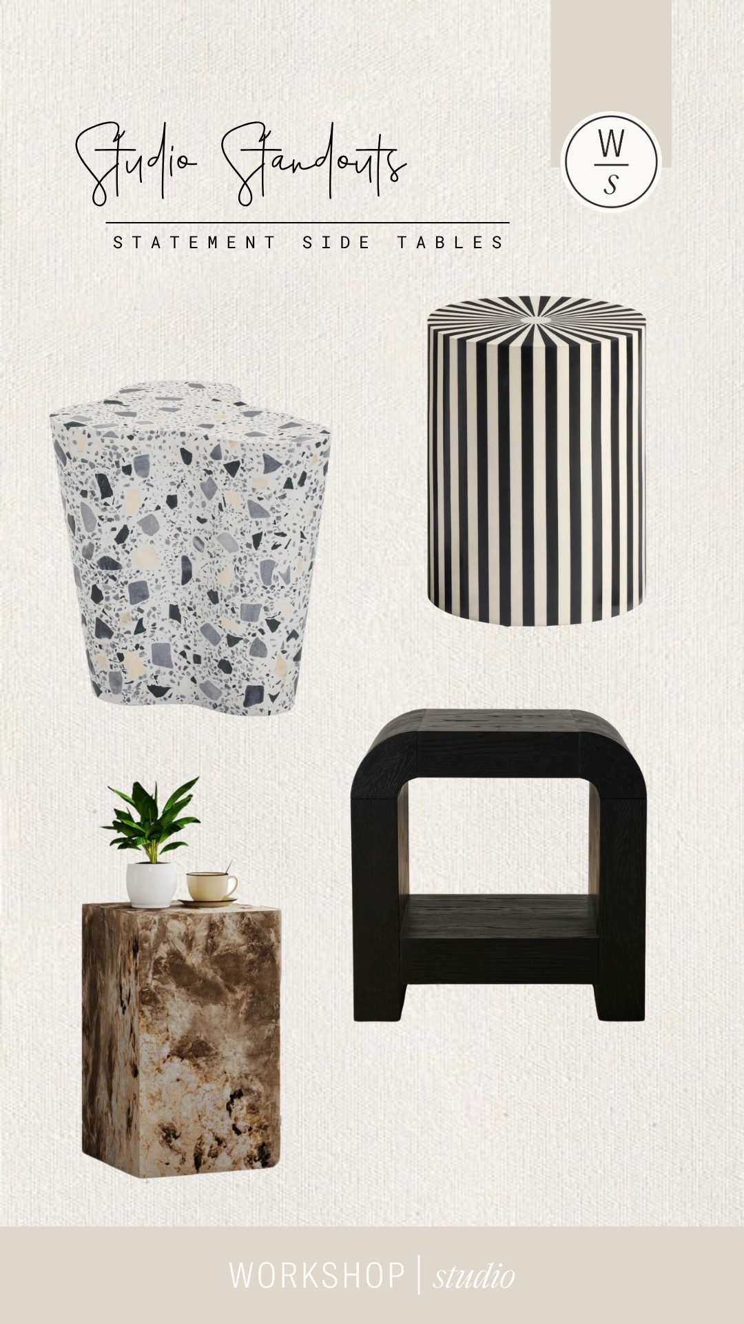 Side Tables we love that make a statment! 🛍️✨

#LTKHome #LTKdayinmylife #LTKselfcare