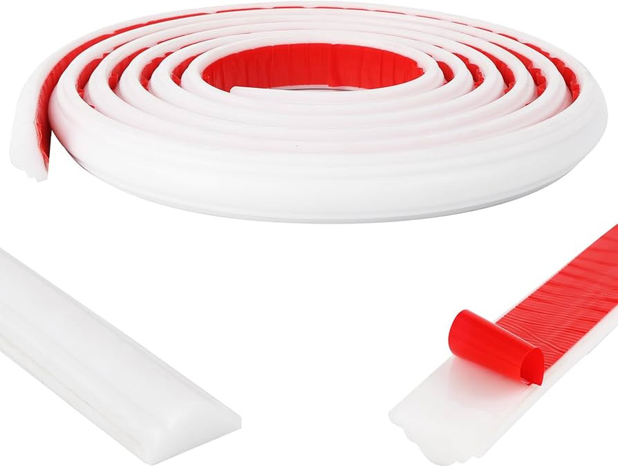 30 Ft x 1'' Peel and Stick Crown Molding, Stick on Crown Molding Moulding Wall Trim Flexible Mold... | Amazon (US)